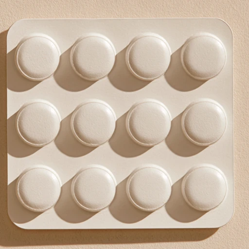 illustration of a daily oral tablet